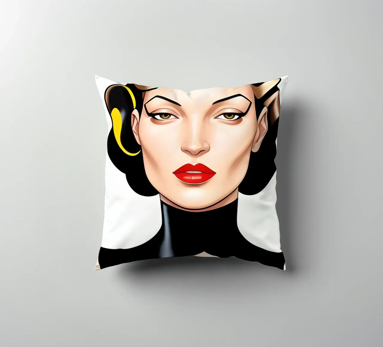 RAGAZZA ART DECO cuscino da ART DECO