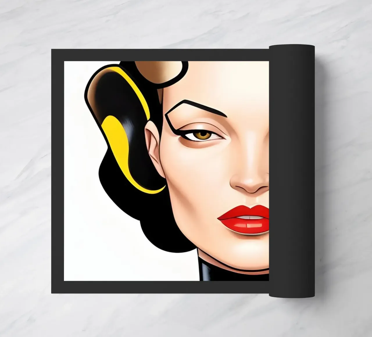 RAGAZZA ART DECO zerbino da ART DECO