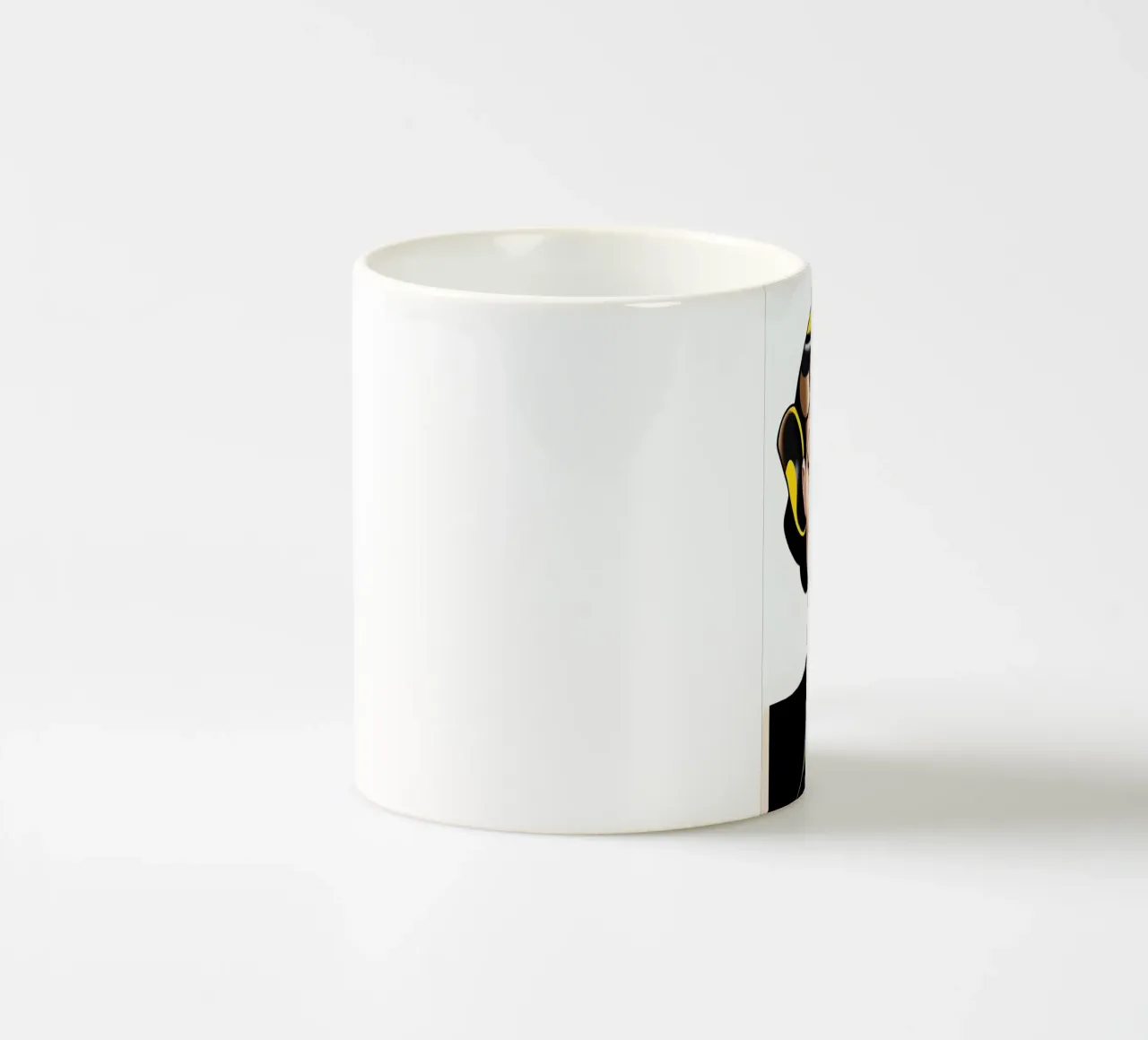 RAGAZZA ART DECO tazza in ceramica da ART DECO
