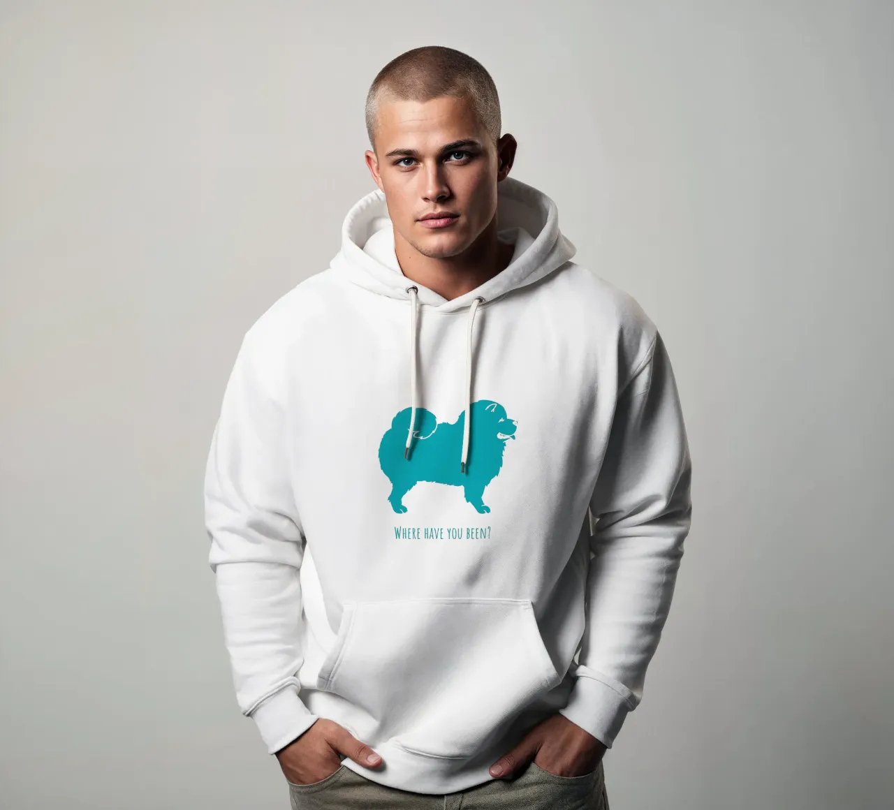 Chow Chow felpa con cappuccio da Pop dogs