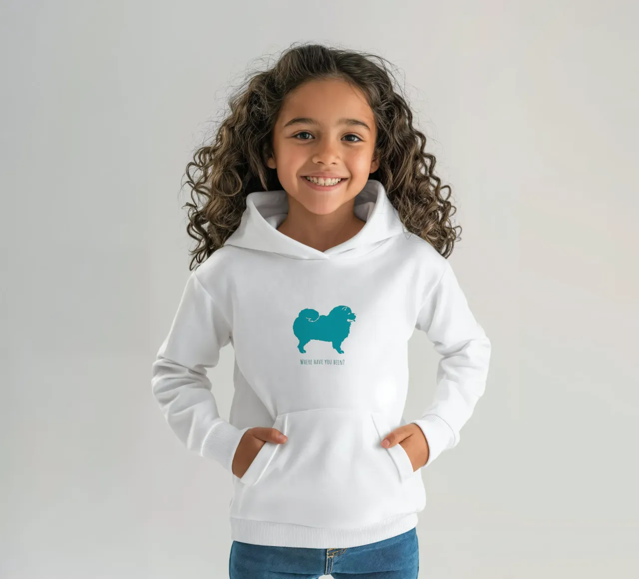 Chow Chow felpa bambino con cappuccio da Pop dogs