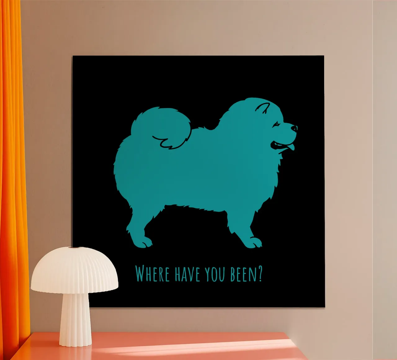 Chow Chow carta hahnemühle da Pop dogs