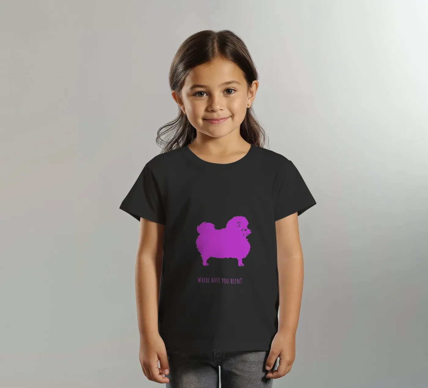 Piccolo spitz t-shirt bambini da Pop dogs