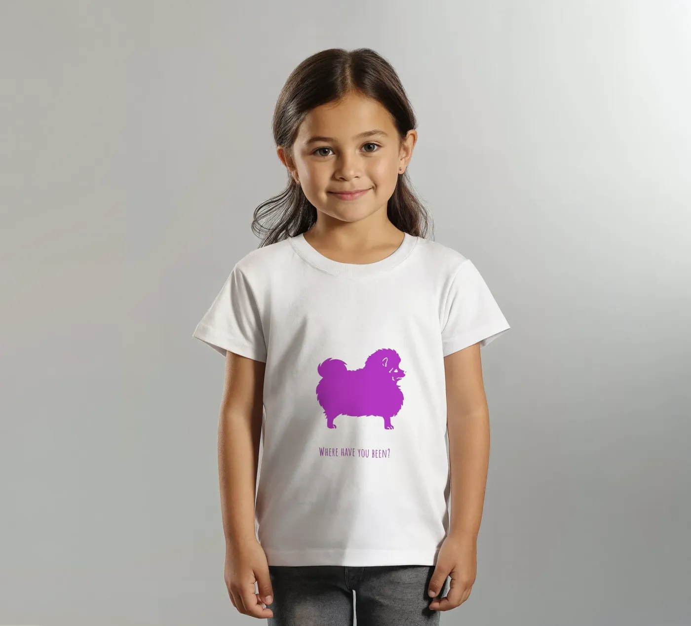 Piccolo spitz t-shirt bambini da Pop dogs