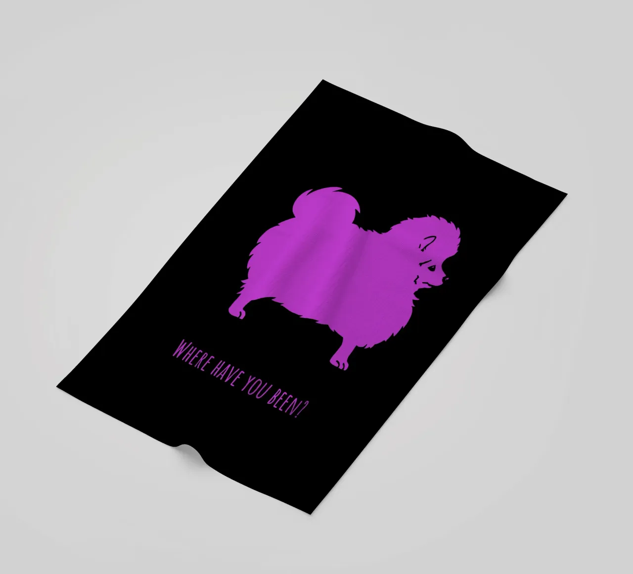 Piccolo spitz telo mare da Pop dogs