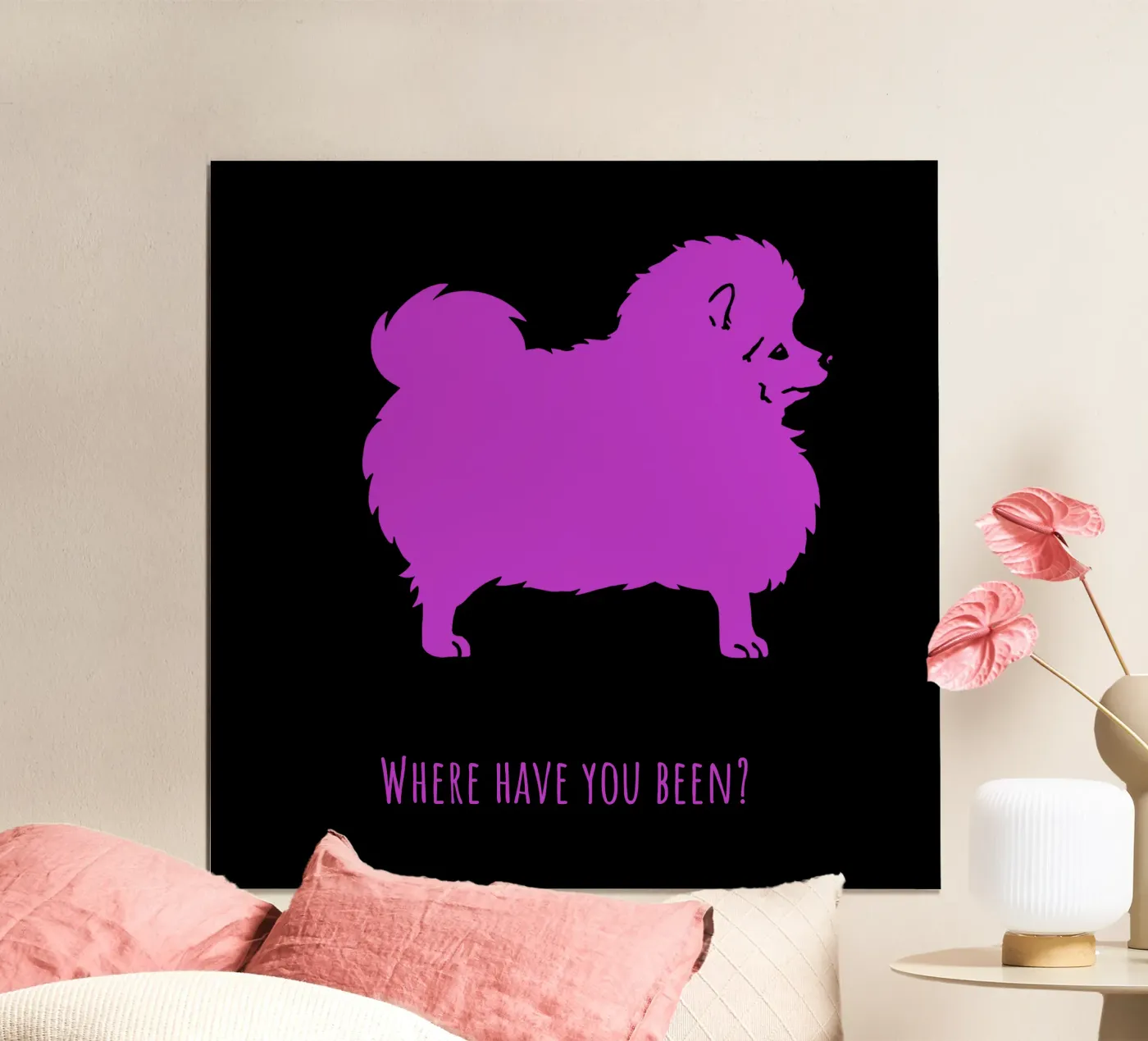 Small spitz poster by Pop dogs