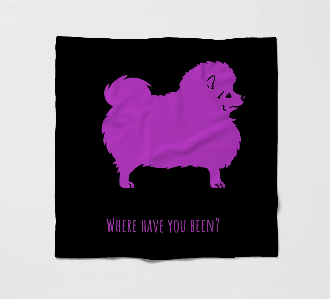 Piccolo spitz coperta in pile da Pop dogs