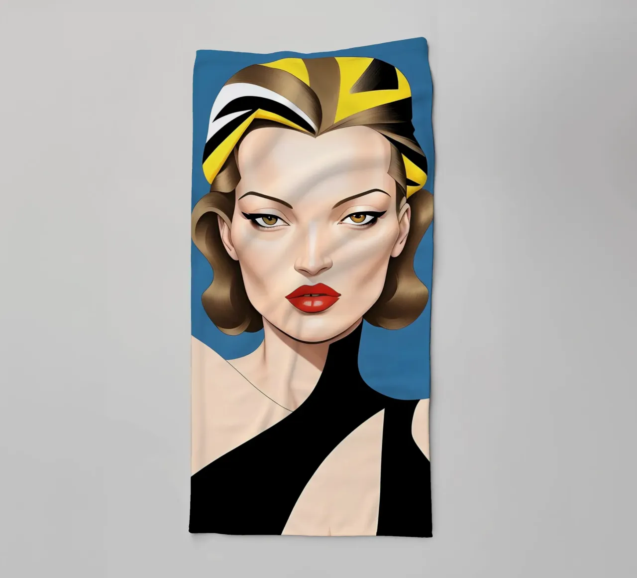 RITRATTO DI MODA VOGUE asciugamano da bagno da ART DECO