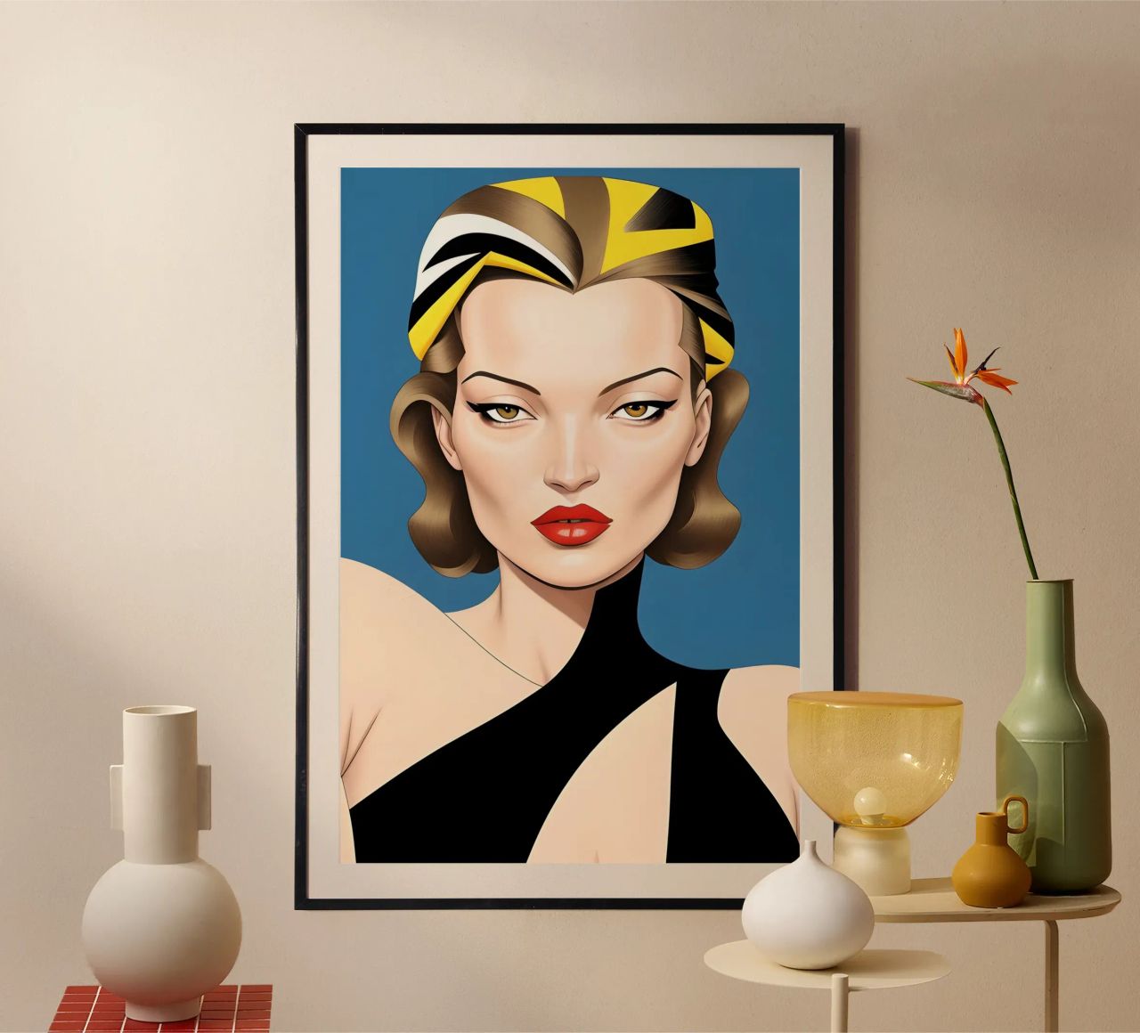 VOGUE FASHION PORTRAIT poster by ART DECO