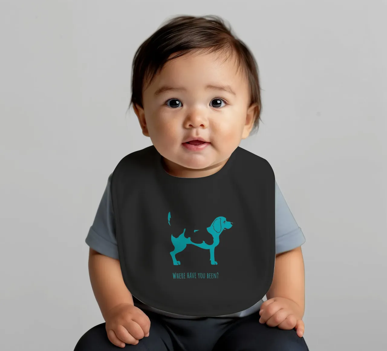 Beagle baby slabbetje van Pop dogs