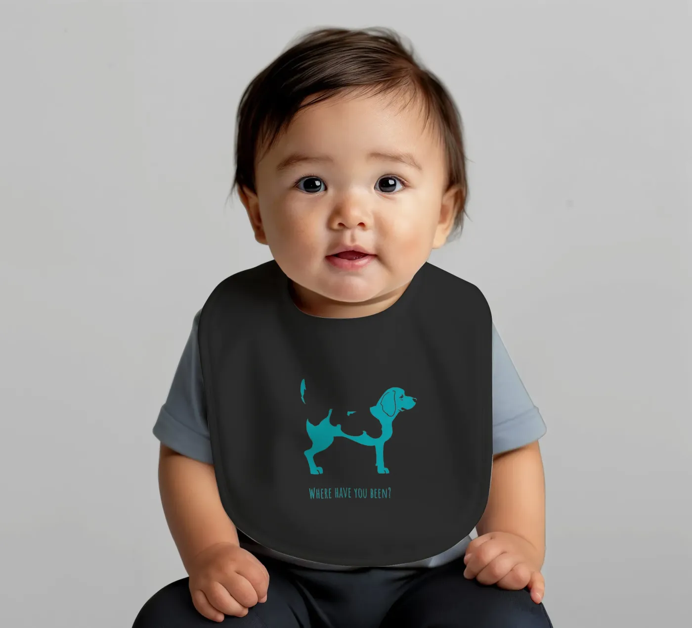 Beagle baby slabbetje van Pop dogs