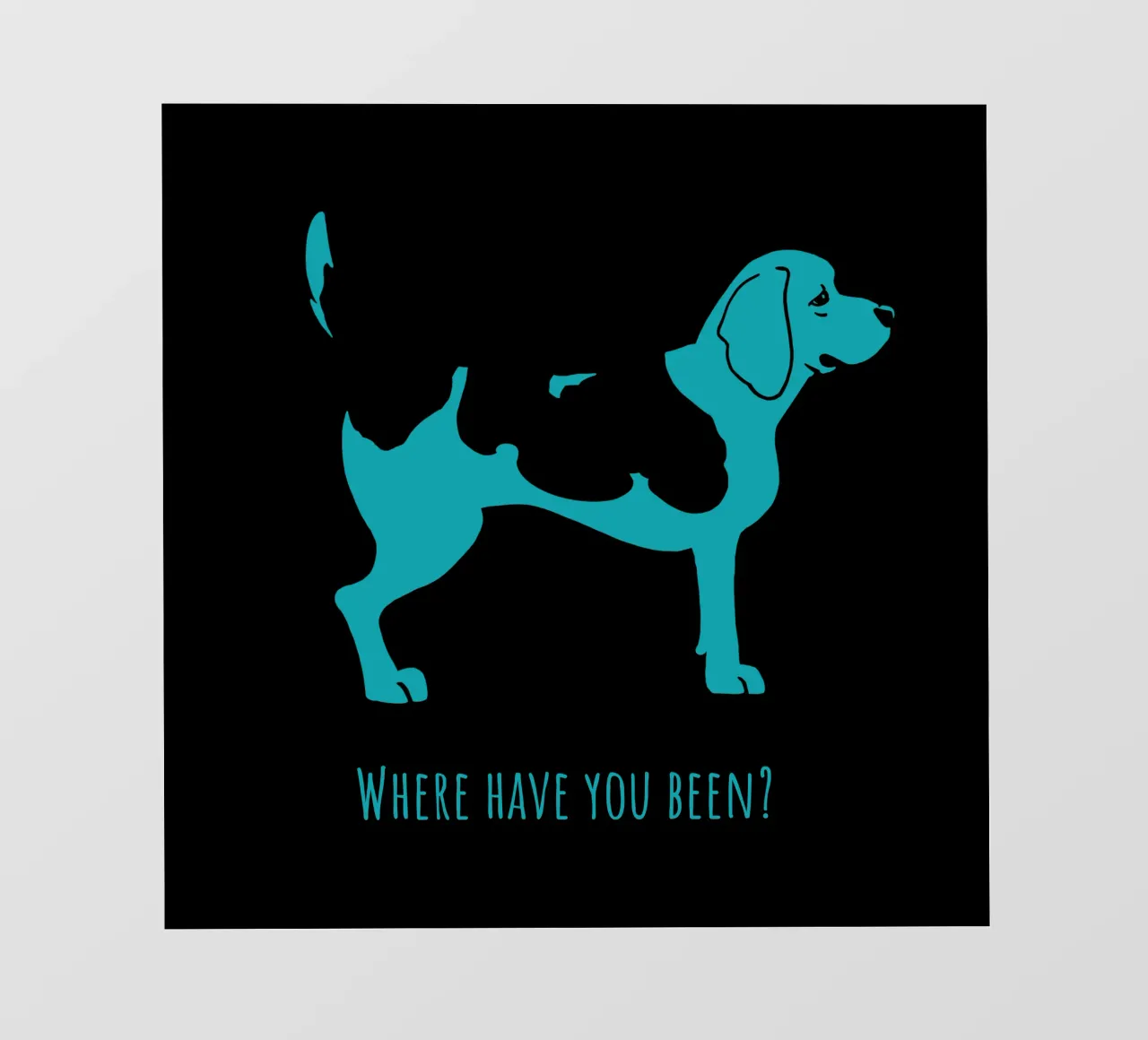 Beagle pellicola backlit da Pop dogs