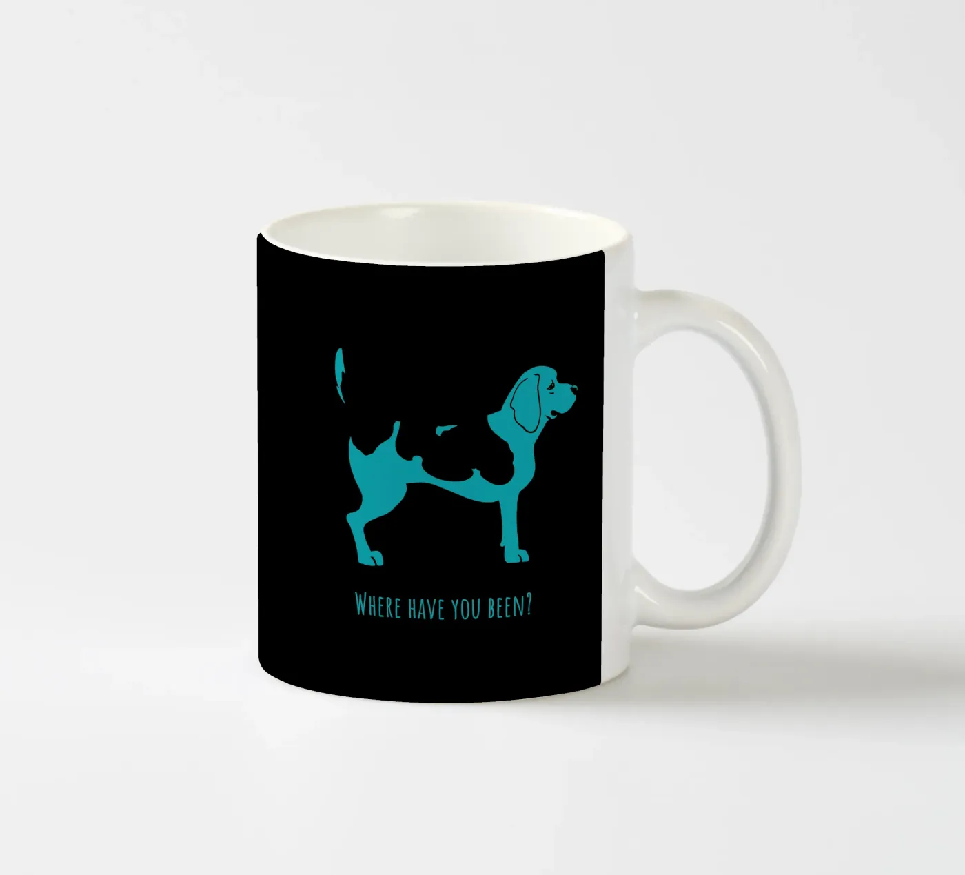 Beagle ceramic mug by Pop dogs