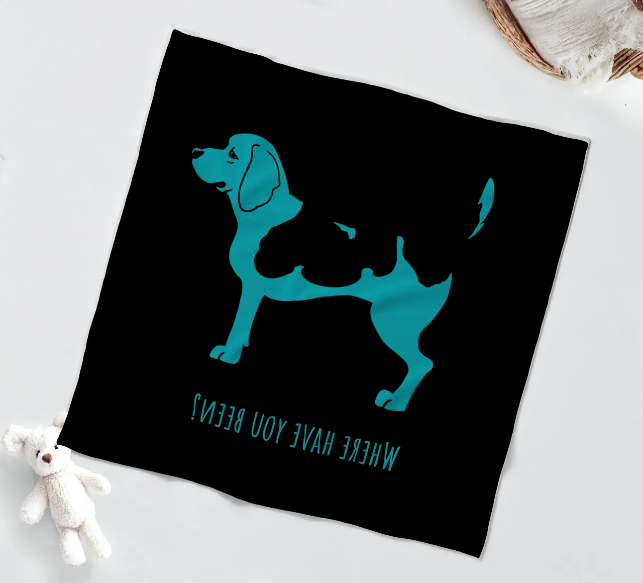 Beagle Fleecedecke von Pop dogs