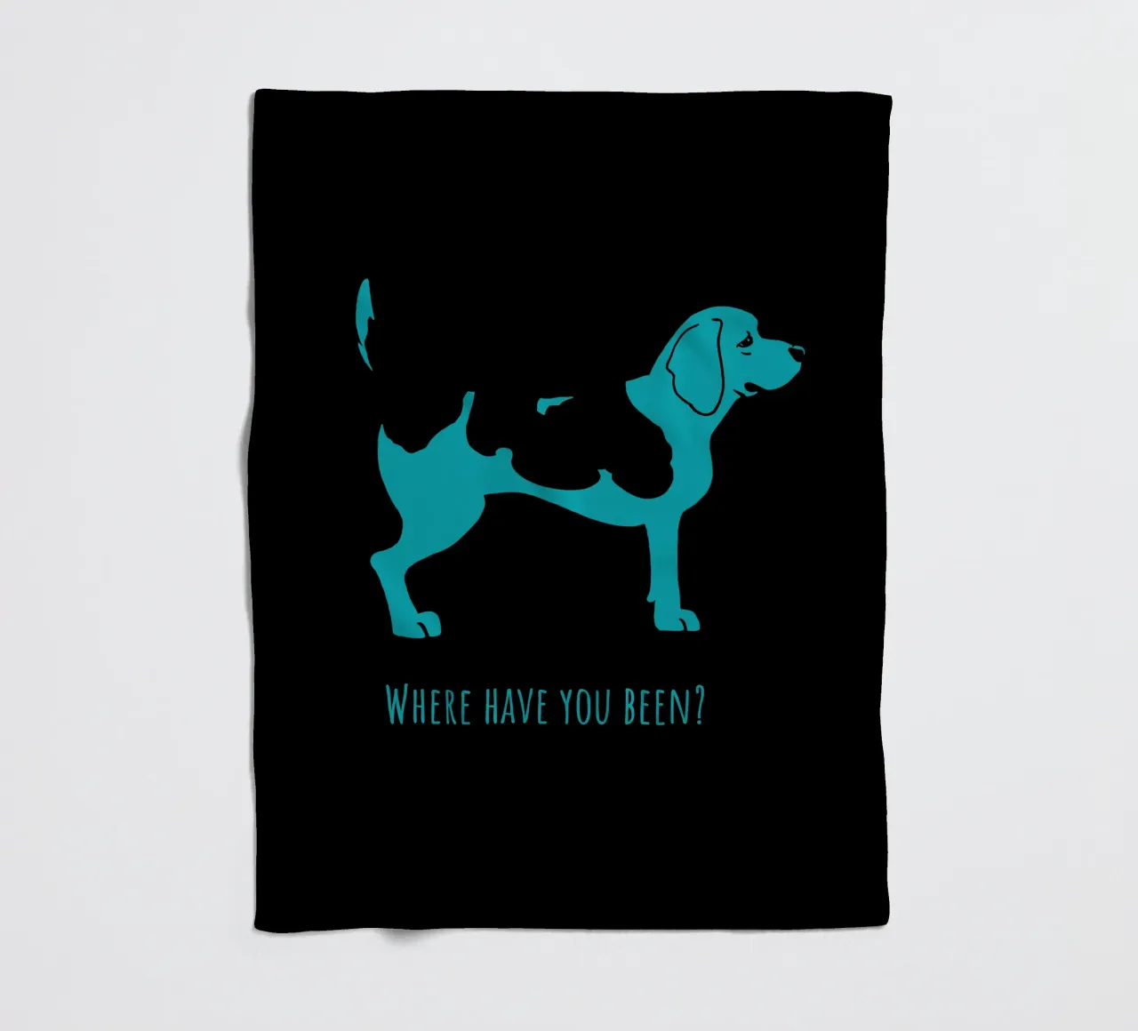 Beagle Fleecedecke von Pop dogs