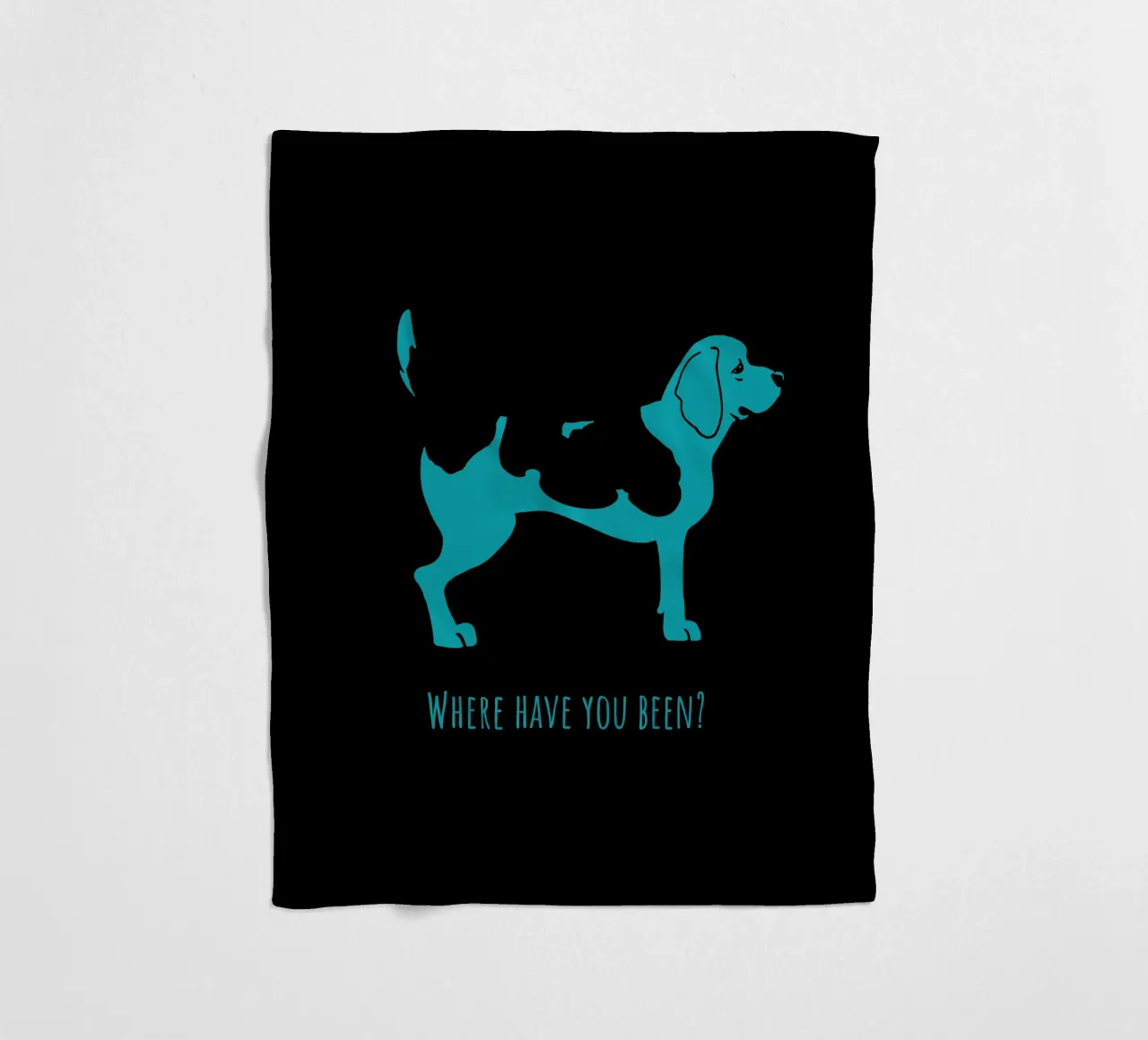 Beagle Fleecedecke von Pop dogs