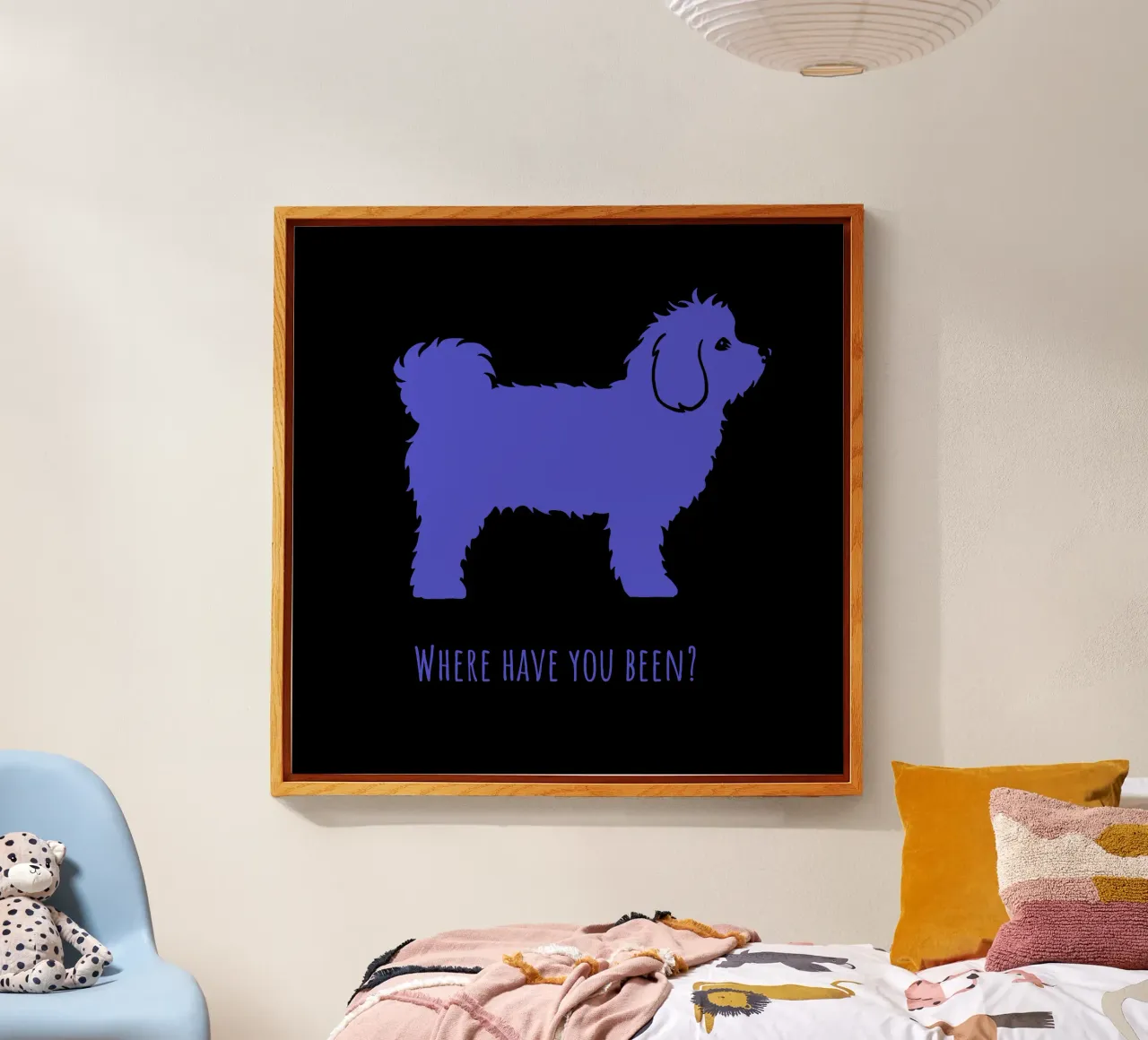 Maltese dog acrylic glass by Pop dogs