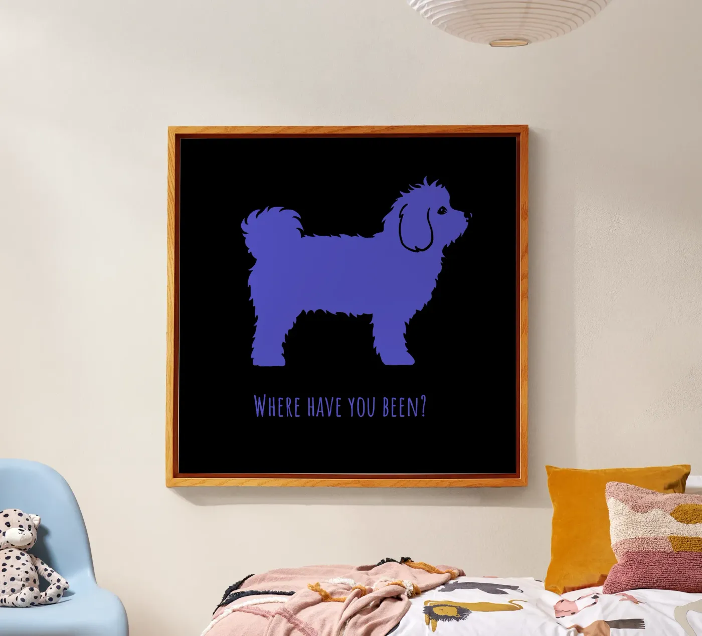 Cane maltese plexiglass da Pop dogs