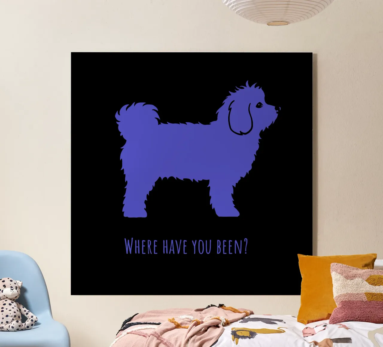 Cane maltese plexiglass da Pop dogs