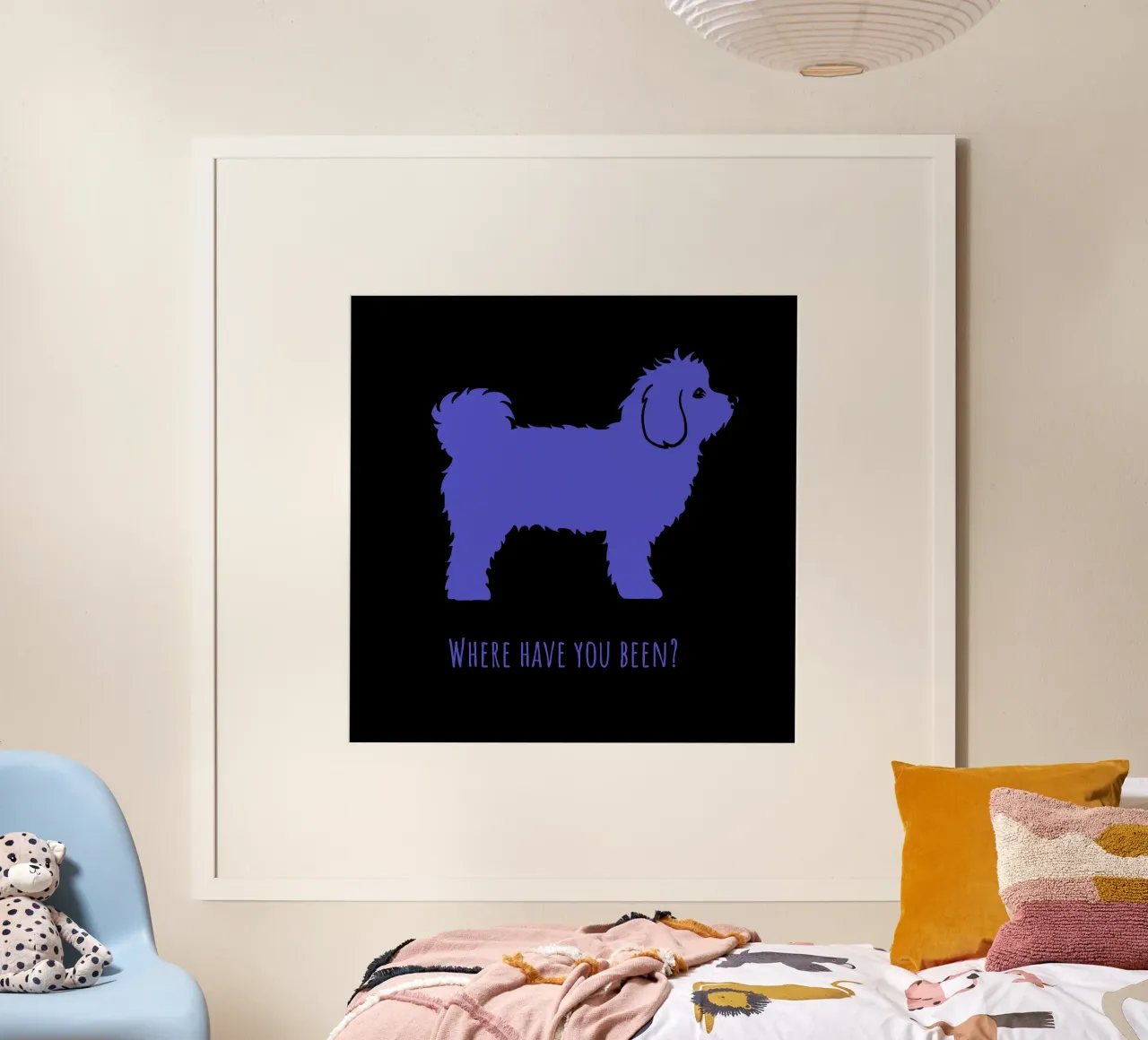 Cane maltese poster da Pop dogs