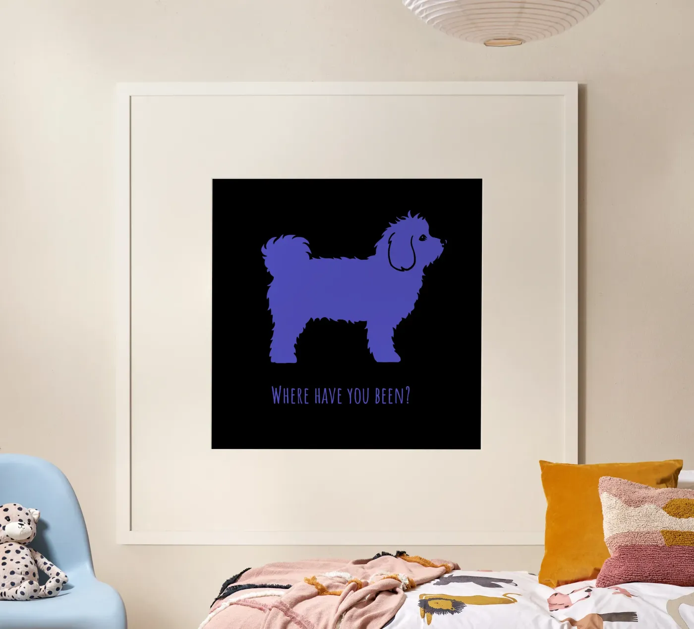 Maltese dog poster da Pop dogs