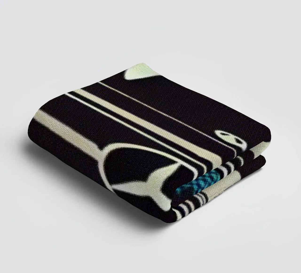 Mercedes - Vintage poster printing towel by posterprints-by-nomad