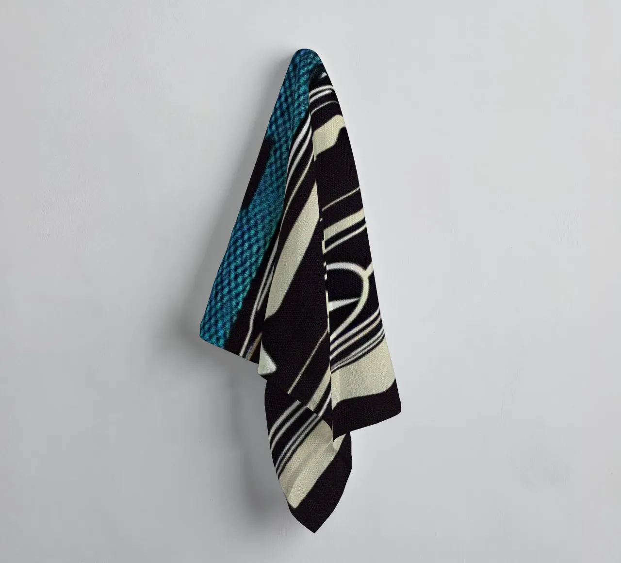 Mercedes - Vintage poster printing towel by posterprints-by-nomad