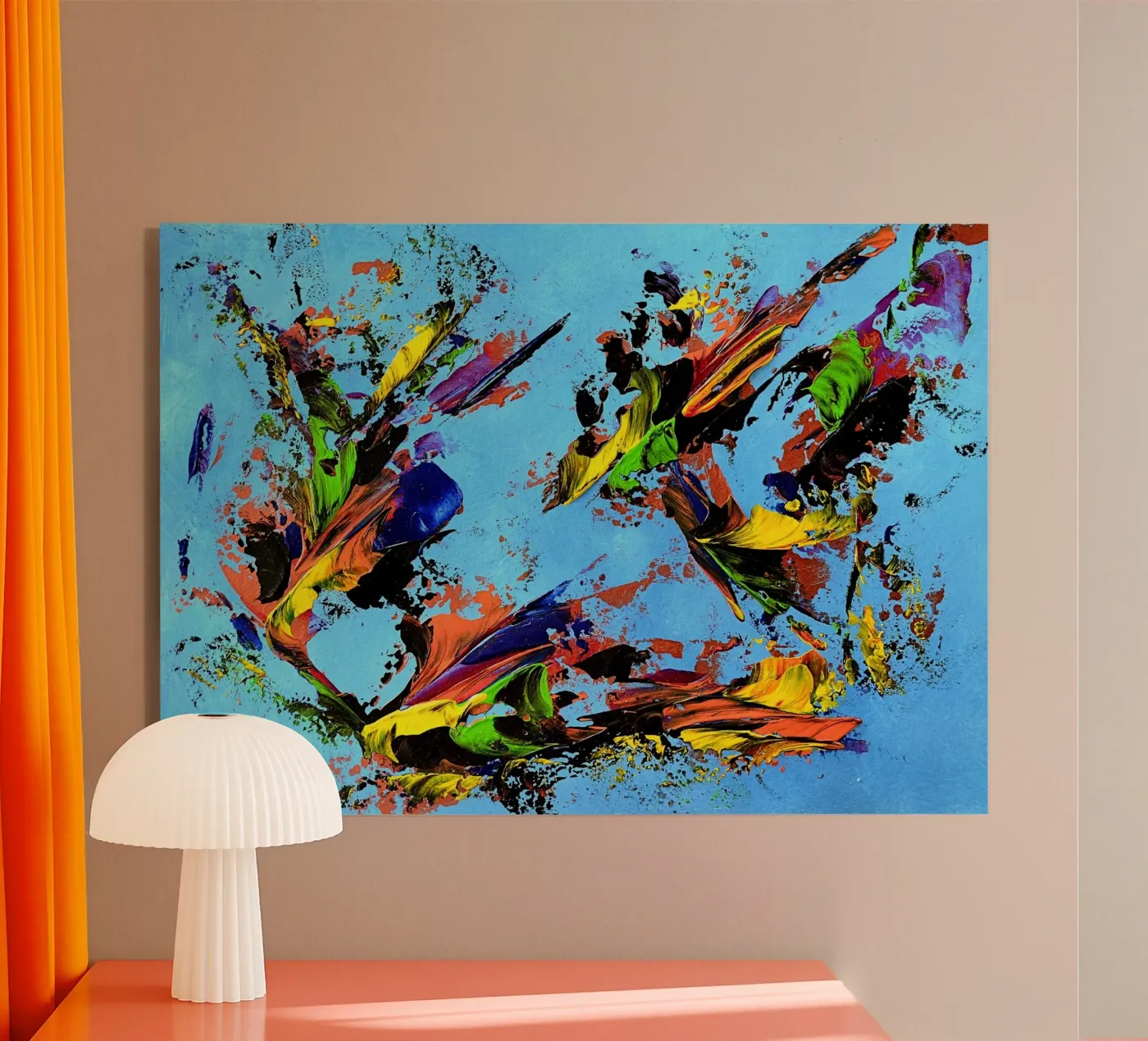 IDEAL GIFT 121 plexiglass da Thierry Vobmann Abstract painting