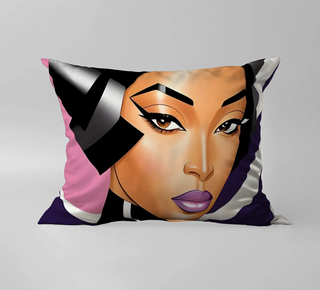 BLACK ELEGANCE decorative cushion by ART DECO