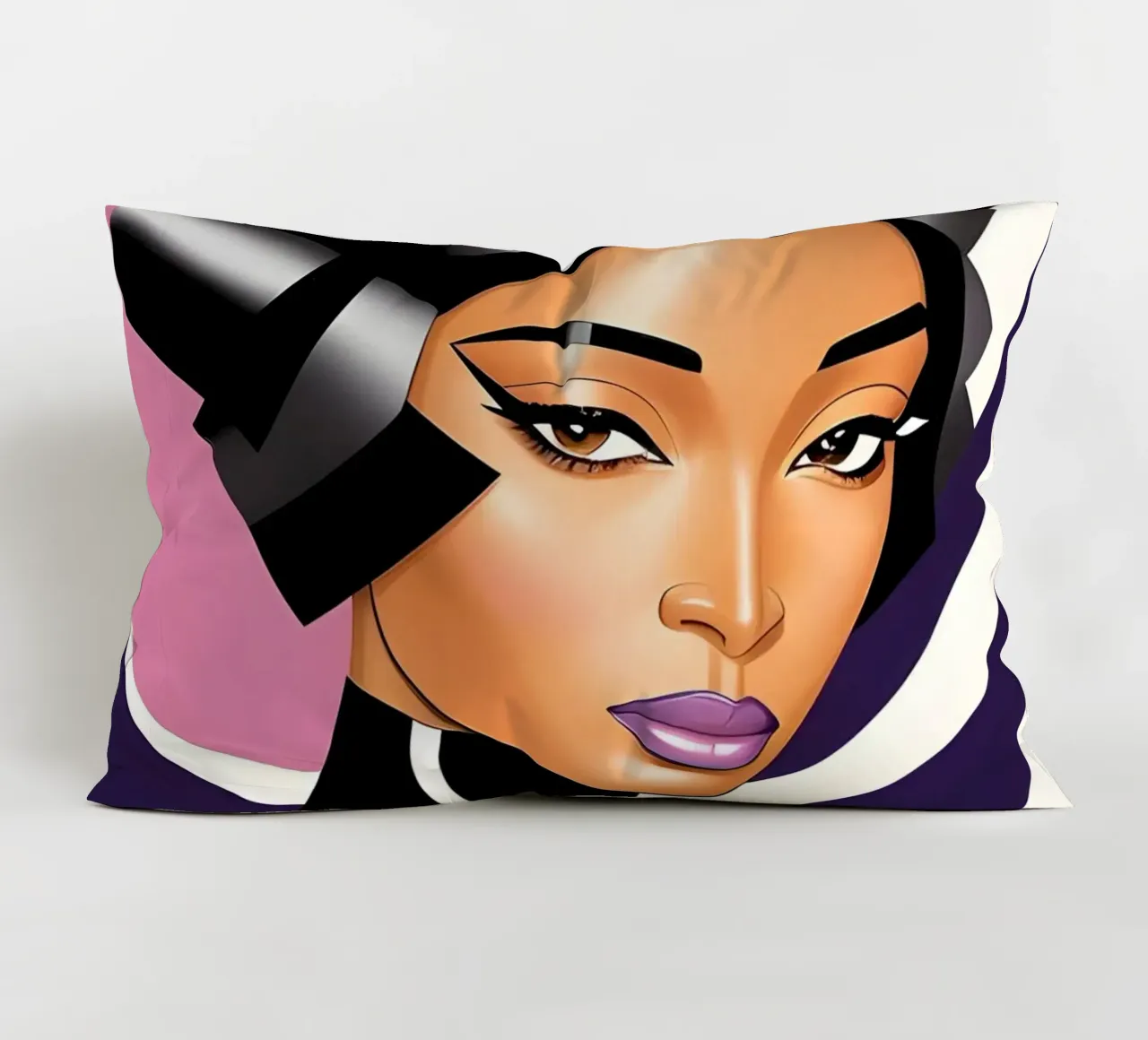BLACK ELEGANCE decorative cushion by ART DECO