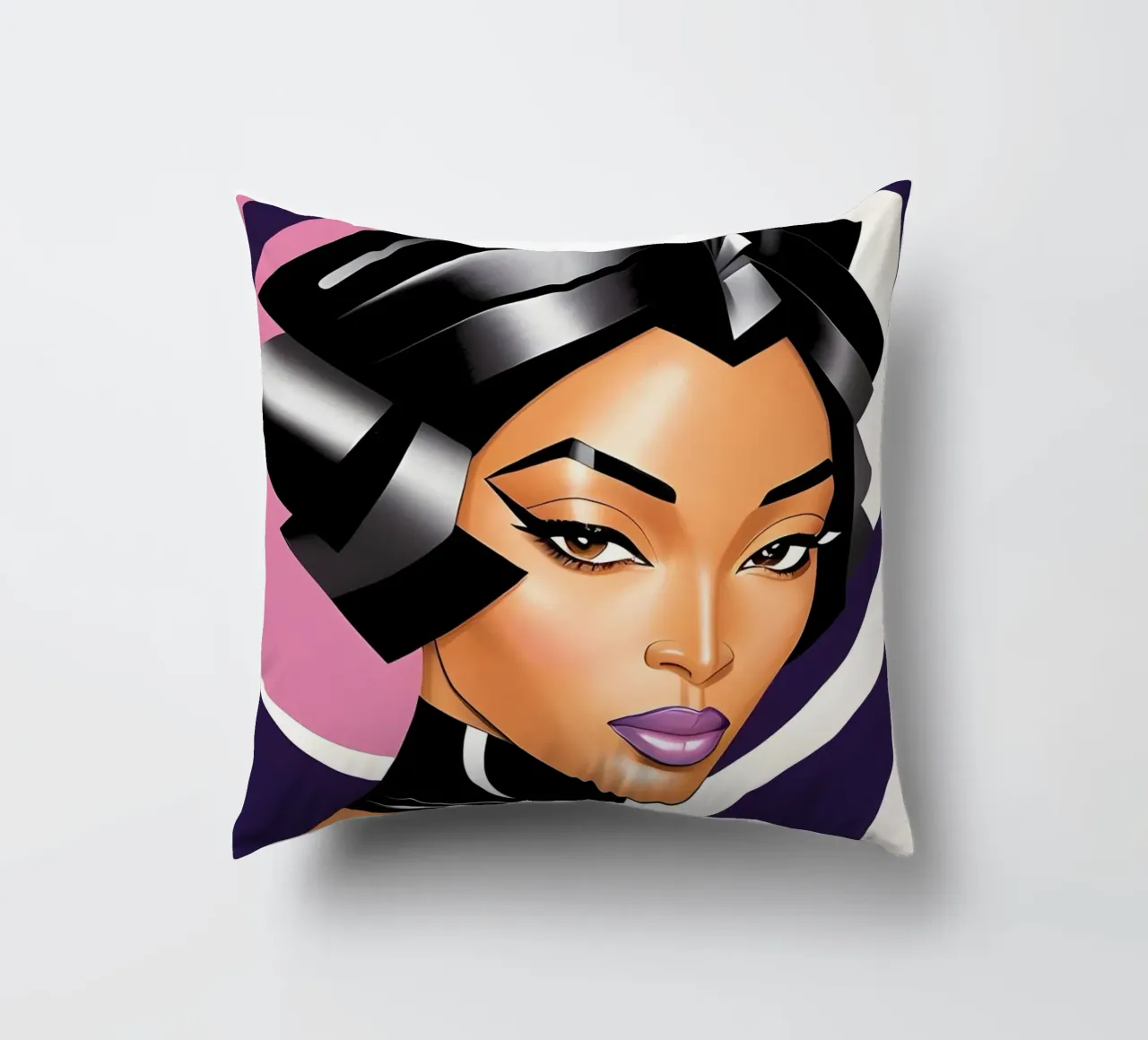 BLACK ELEGANCE decorative cushion by ART DECO