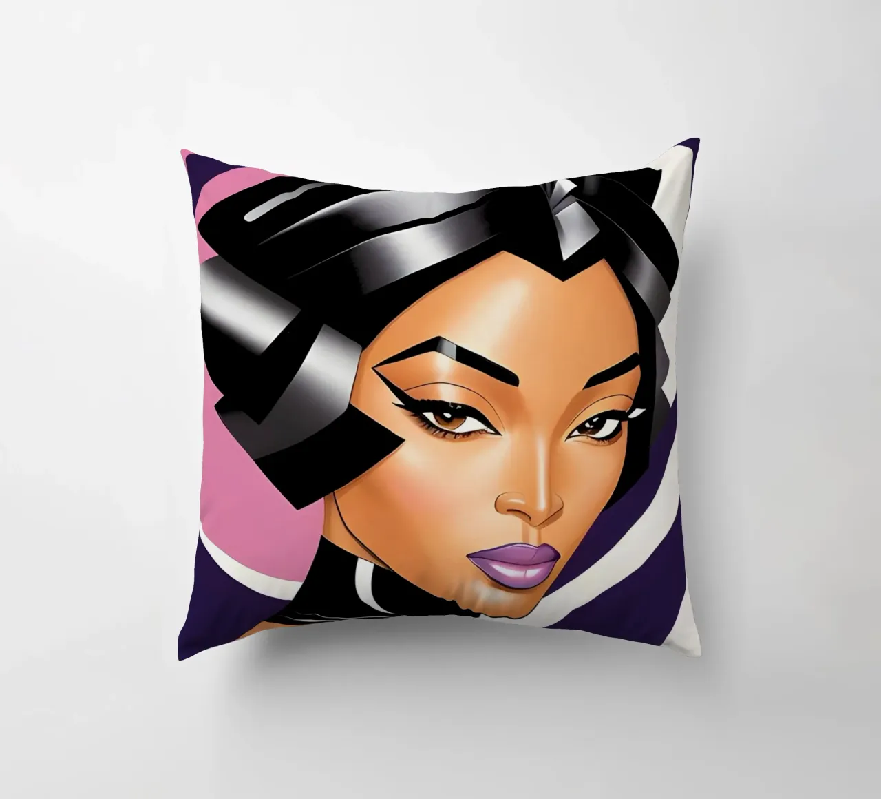 BLACK ELEGANCE decorative cushion by ART DECO