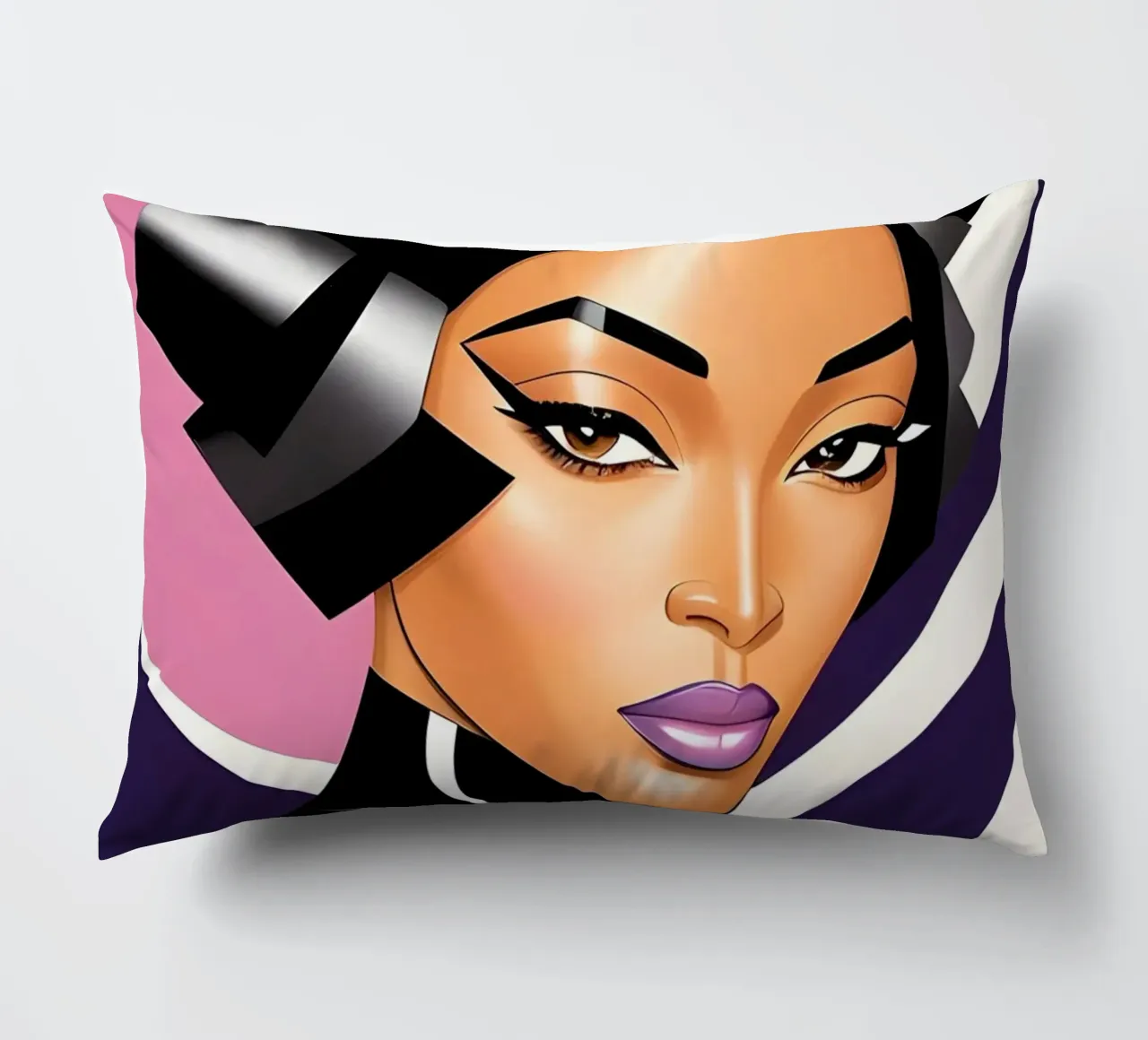 BLACK ELEGANCE decorative cushion by ART DECO