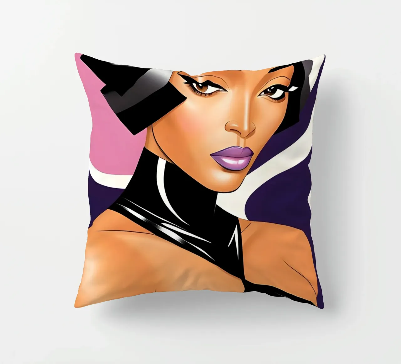 BLACK ELEGANCE decorative cushion by ART DECO