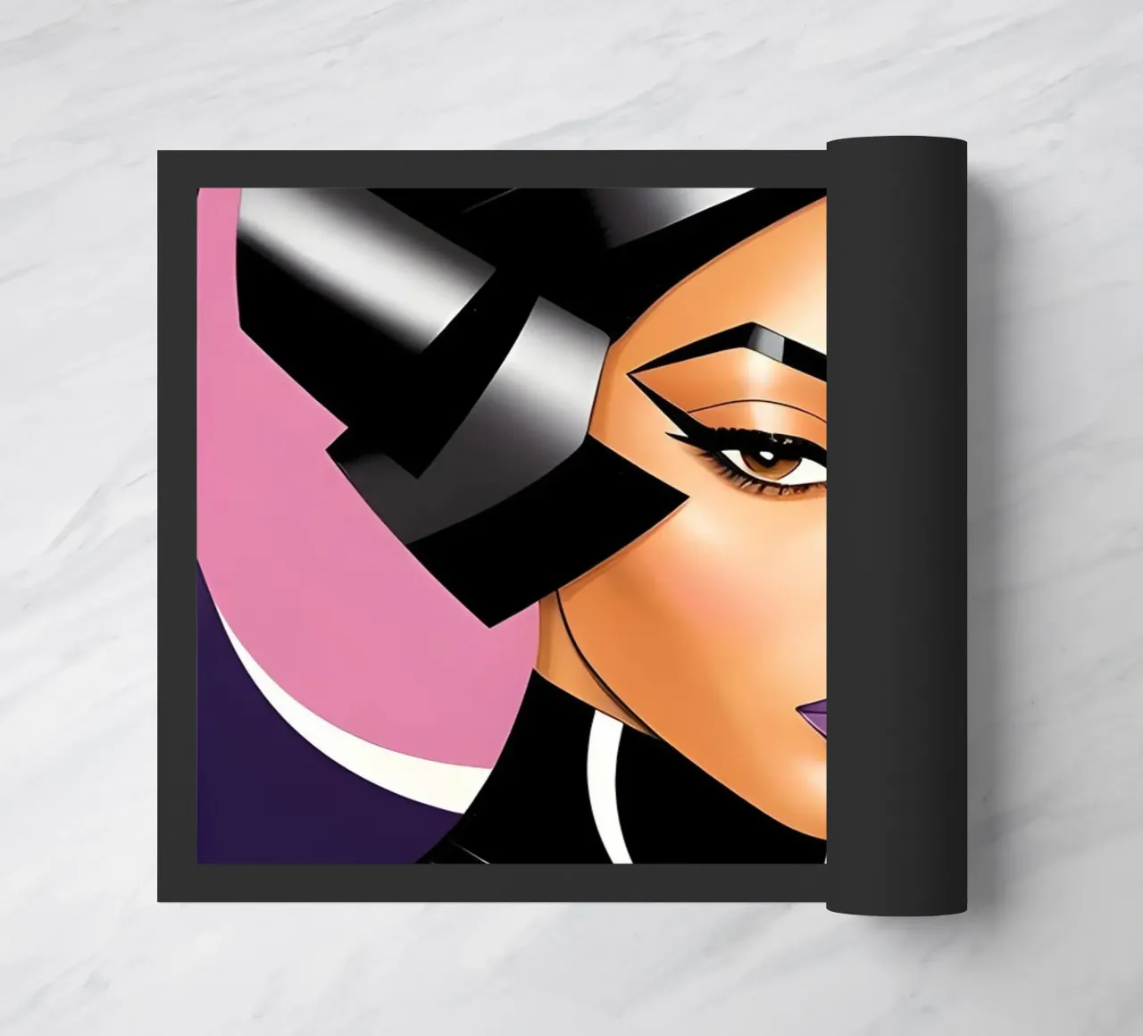 BLACK ELEGANCE doormat by ART DECO