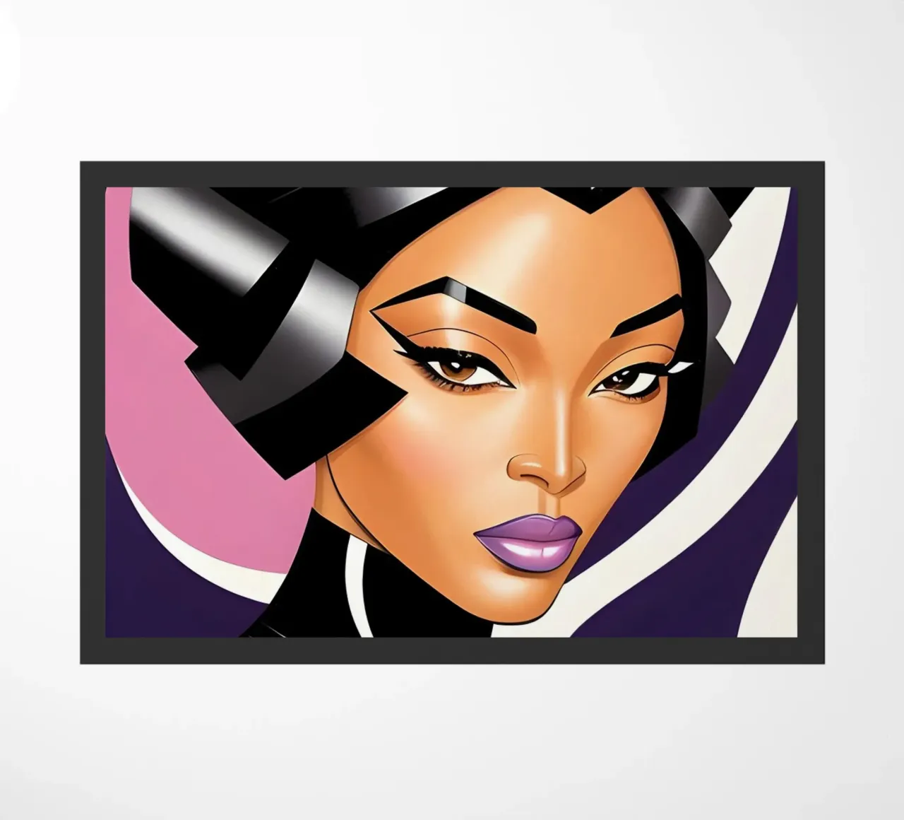 BLACK ELEGANCE doormat by ART DECO