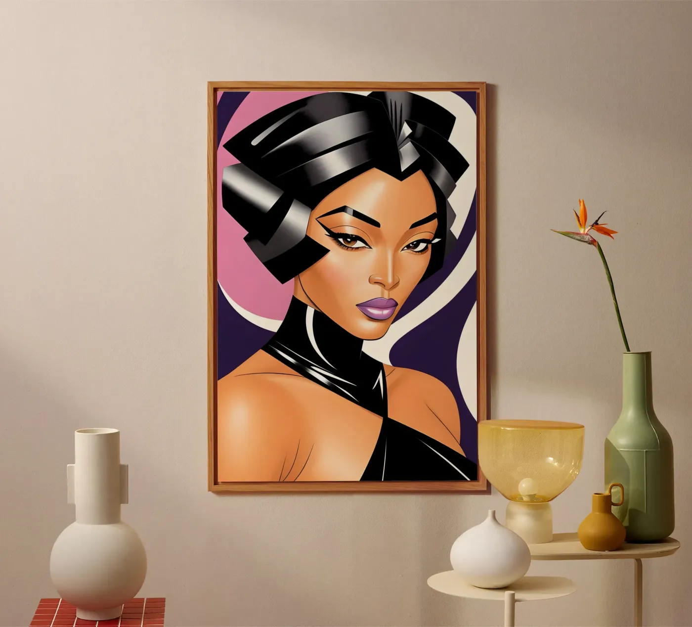 BLACK ELEGANCE forex plate by ART DECO