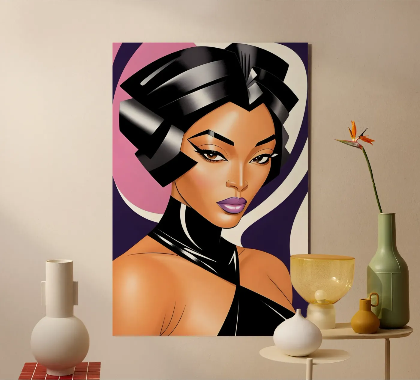 BLACK ELEGANCE forex plate by ART DECO