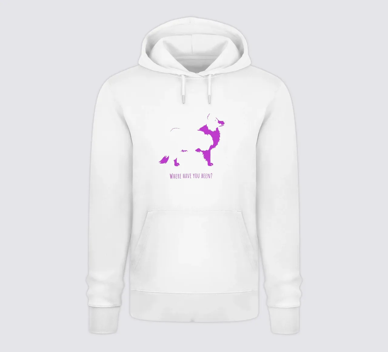 Border collie felpa con cappuccio da Pop dogs