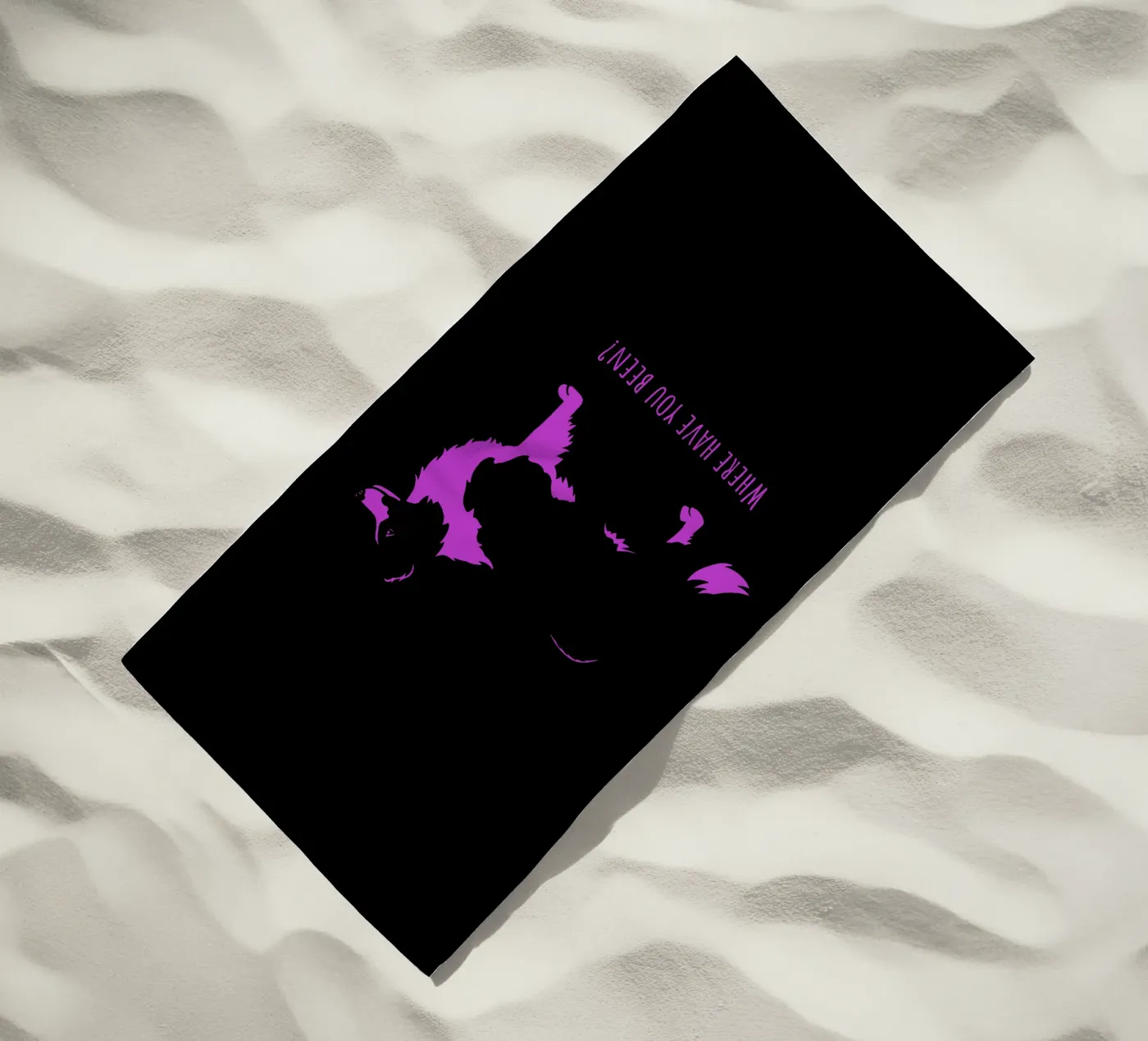 Border collie serviette de plage de Pop dogs