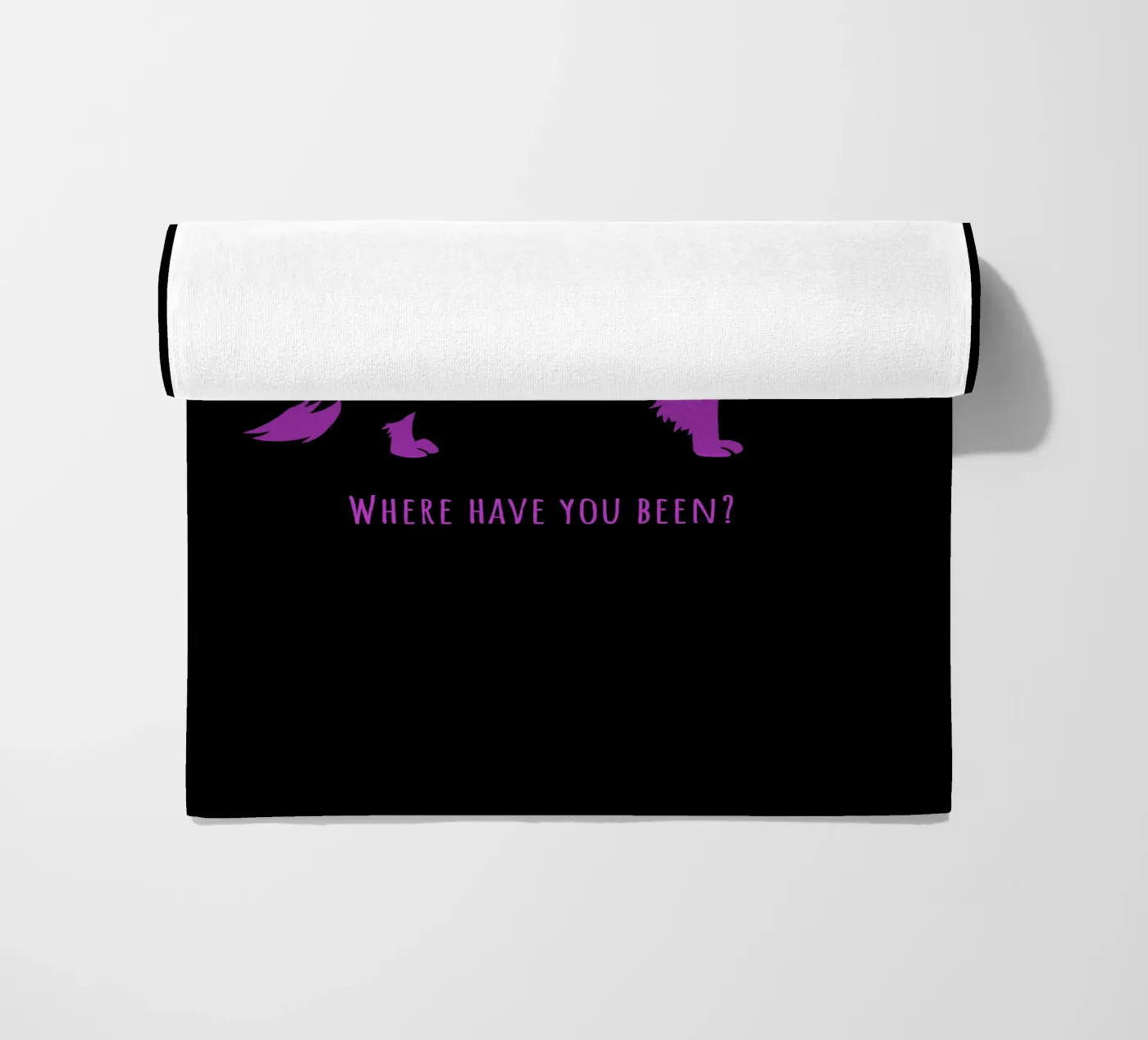 Border collie serviette de plage de Pop dogs