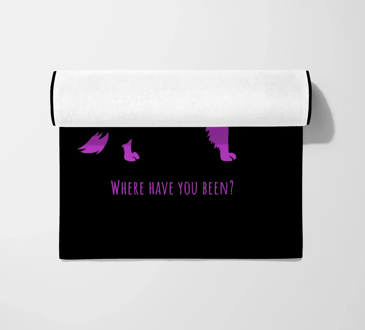 Border collie serviette de plage de Pop dogs
