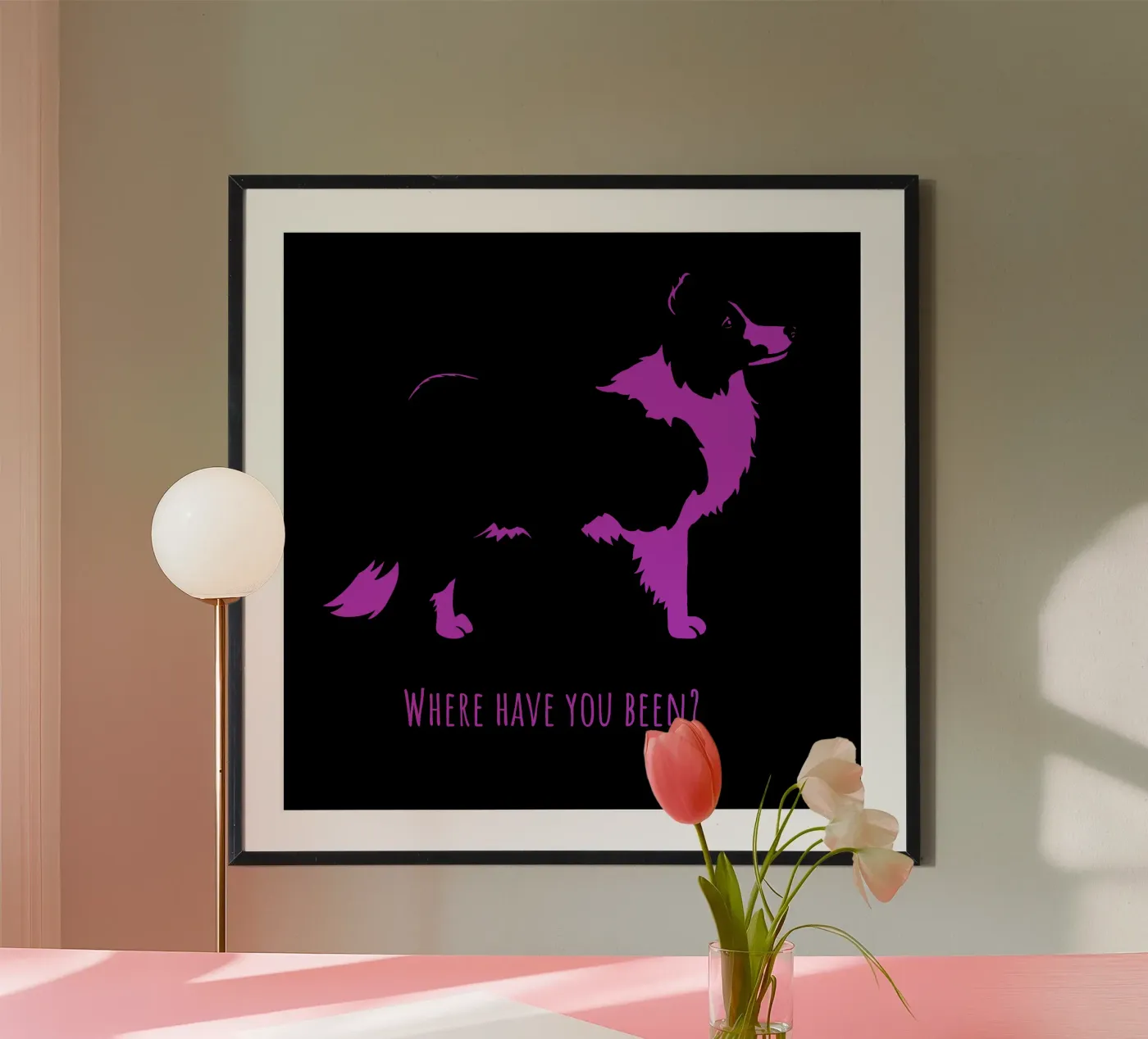 Border collie poster de Pop dogs
