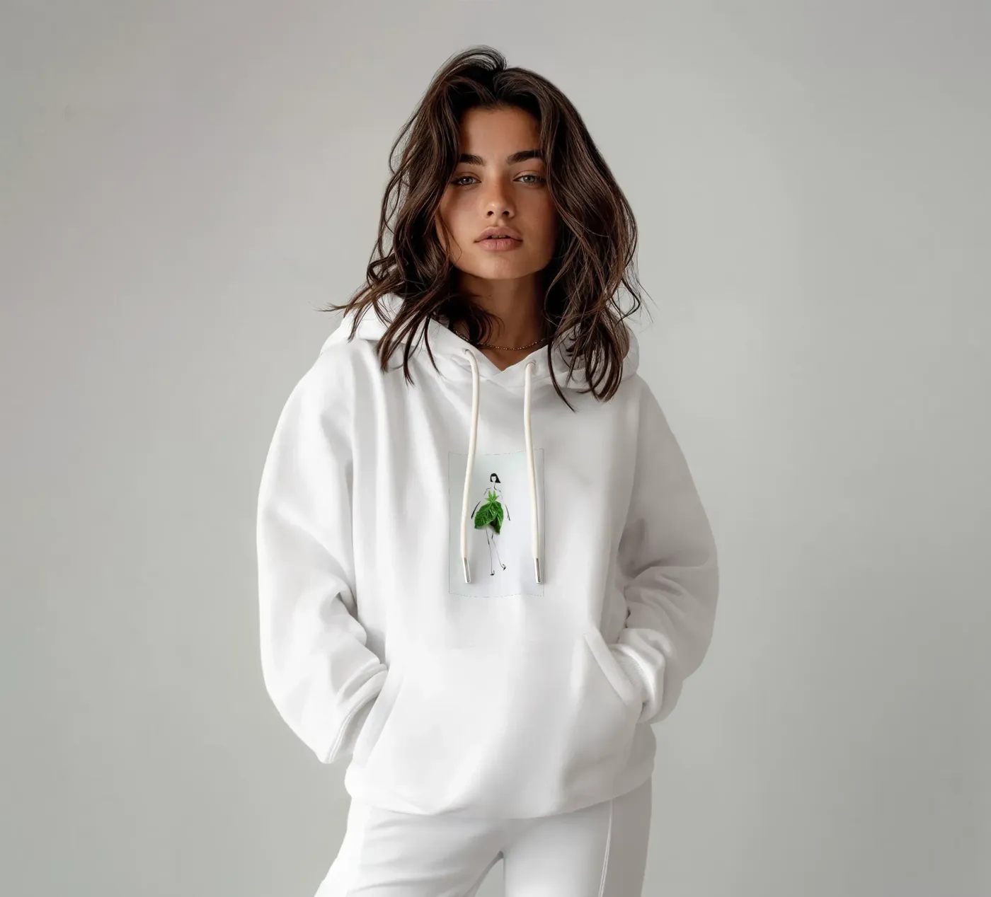 Basil hoodie by Gretchen Roehrs