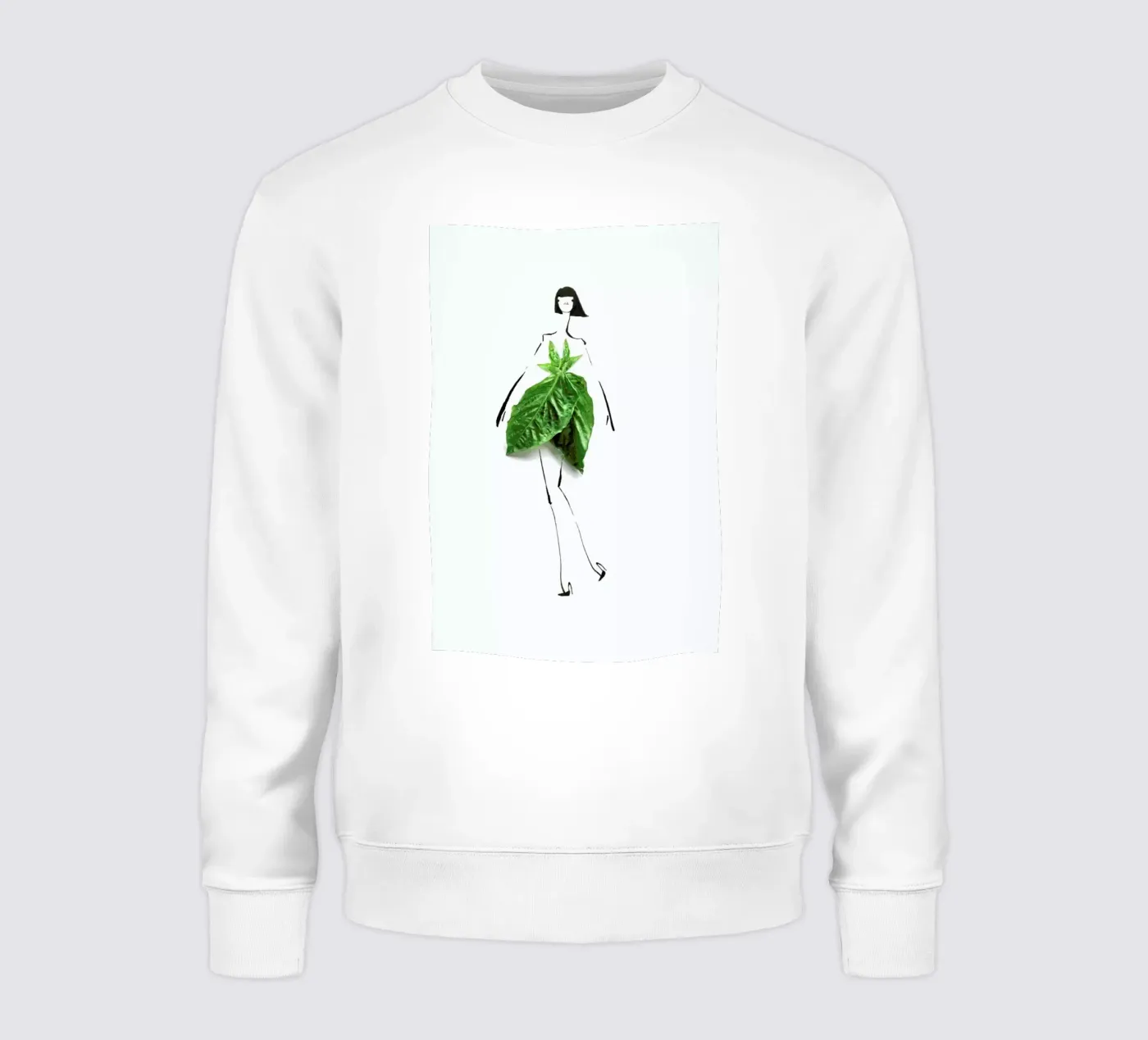 Basil sweatshirt van Gretchen Roehrs