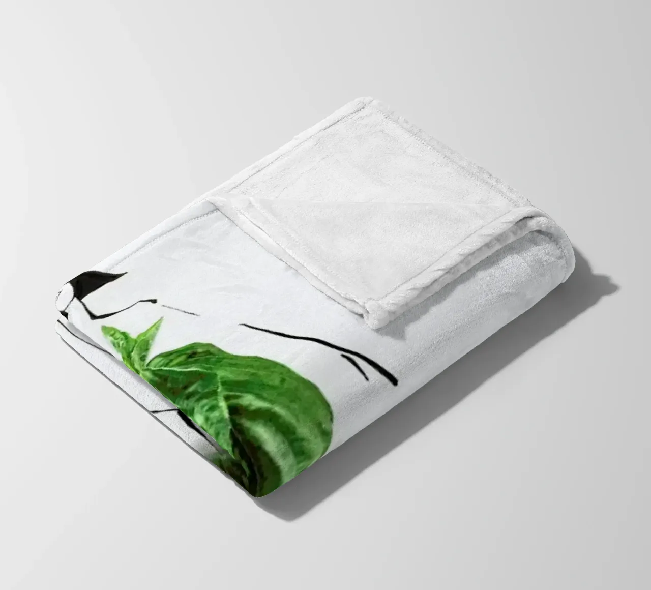 Basil Fleecedecke von Gretchen Roehrs