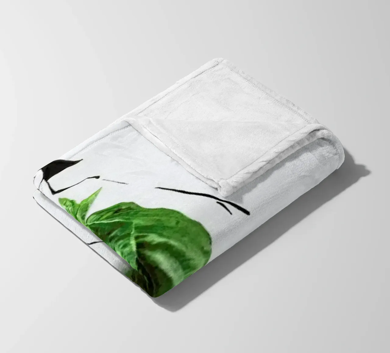 Basil Fleecedecke von Gretchen Roehrs