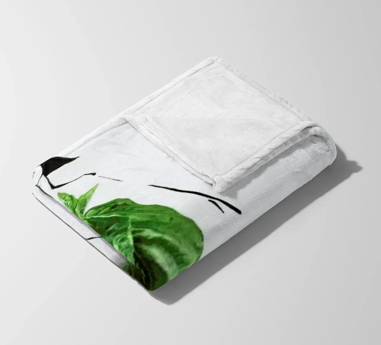 Basil coperta in pile da Gretchen Roehrs