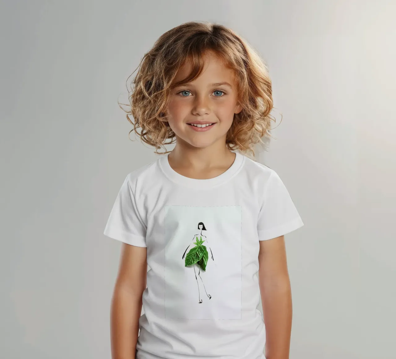 Basil t-shirt bambini da Gretchen Roehrs