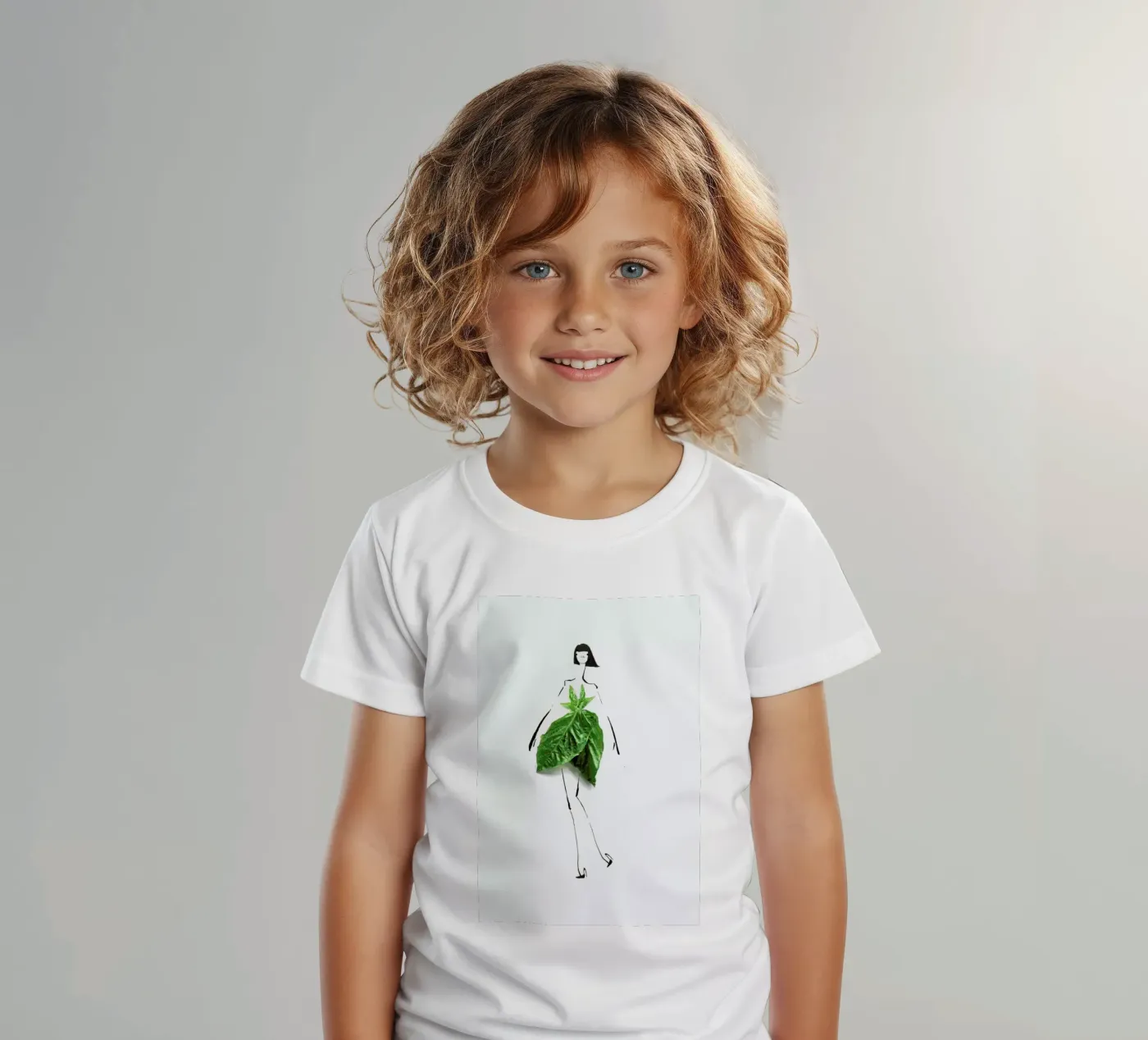 Basil kids t-shirt by Gretchen Roehrs